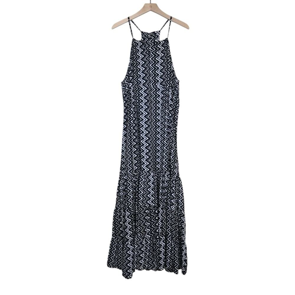 Earthbound Trading Co Womens M Halter Maxi Dress